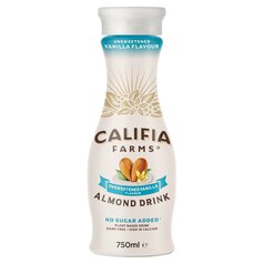 Califia Farms Almond Unsweetened Vanilla 750ml