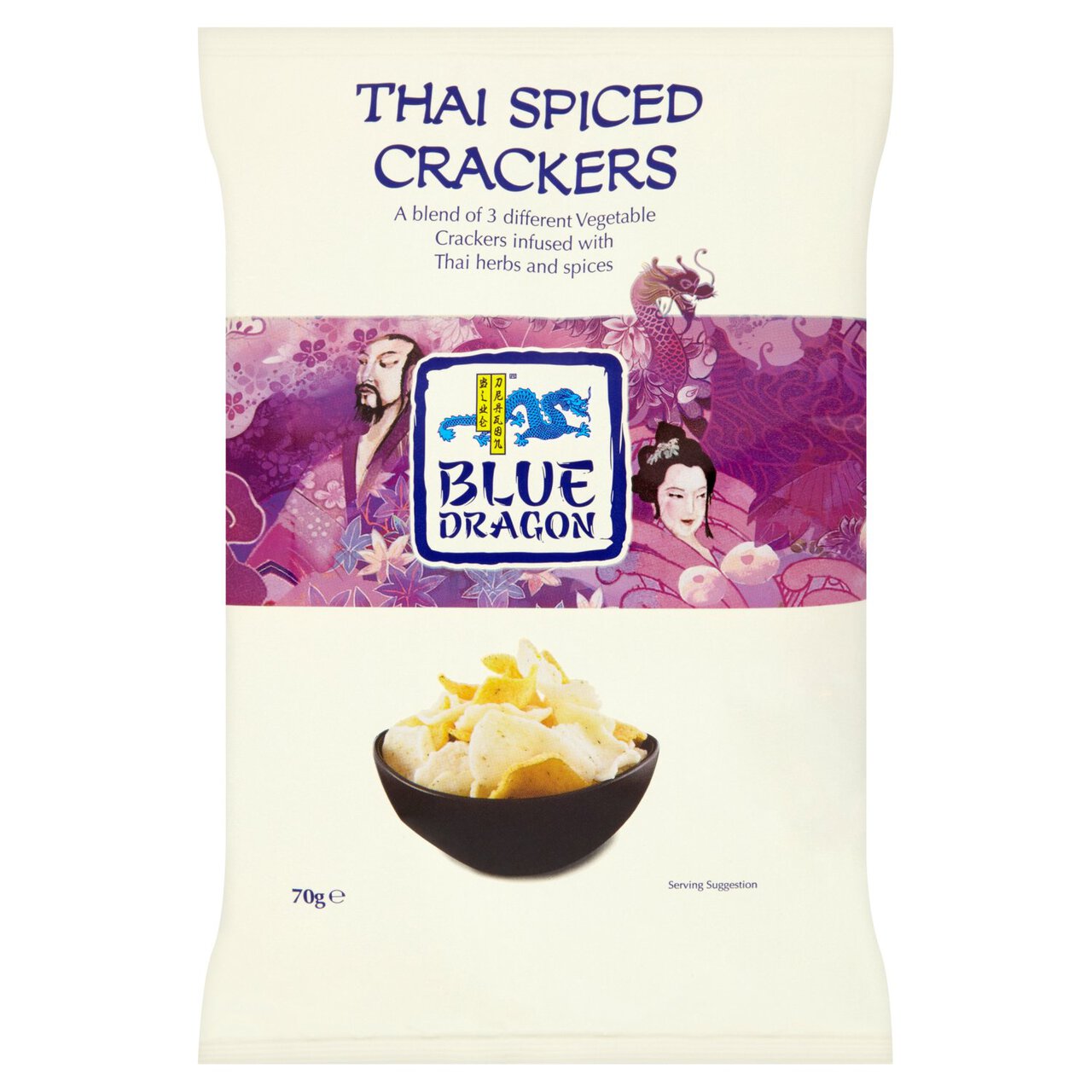Blue Dragon Thai Spiced Crackers 70g