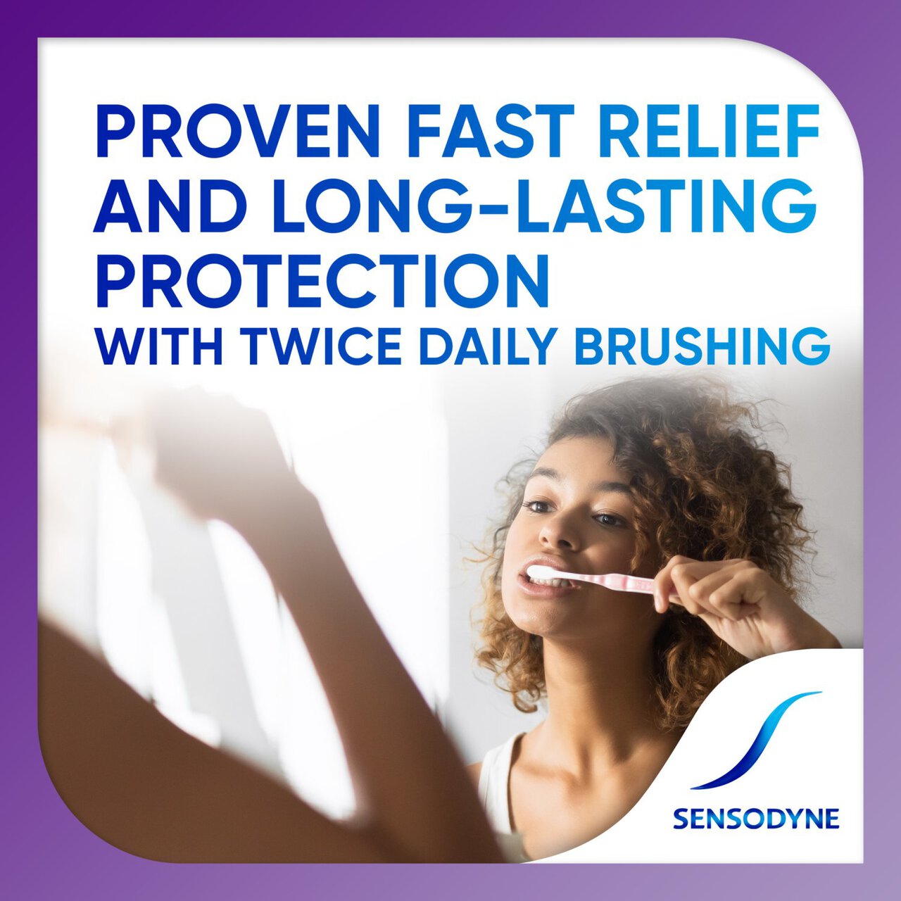 Sensodyne Rapid Relief Whitening Sensitive Toothpaste 75ml