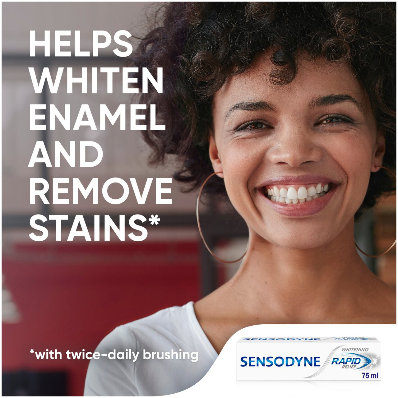 Sensodyne Rapid Relief Tooth Paste Ad - Advert Gallery