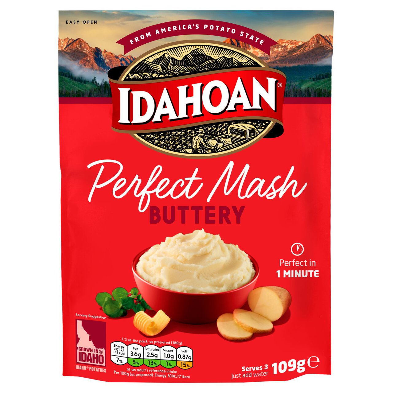 Idahoan Buttery Mash 109g