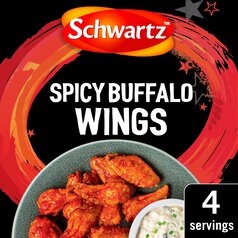 Schwartz Authentic US Buffalo Chicken Wings 35g