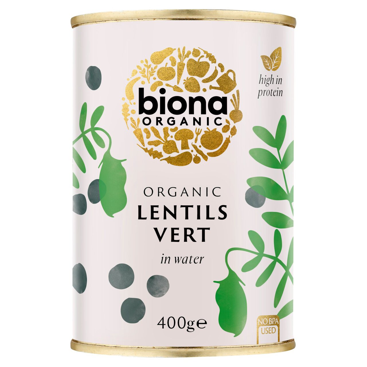 Biona Organic Lentils Vert 400g