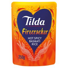 Tilda Microwave Hot Firecracker Basmati Rice 250g