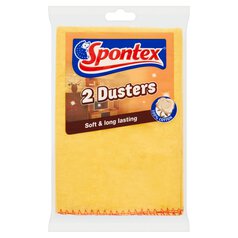 Spontex Traditional Dusters 2 per pack