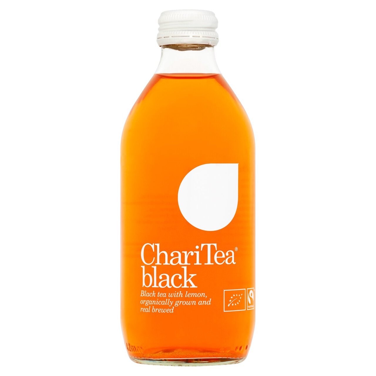 ChariTea Black Iced Tea with Lemon 330ml