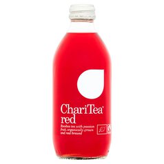 ChariTea Red Iced Rooibos Tea Passion Fruit 330ml