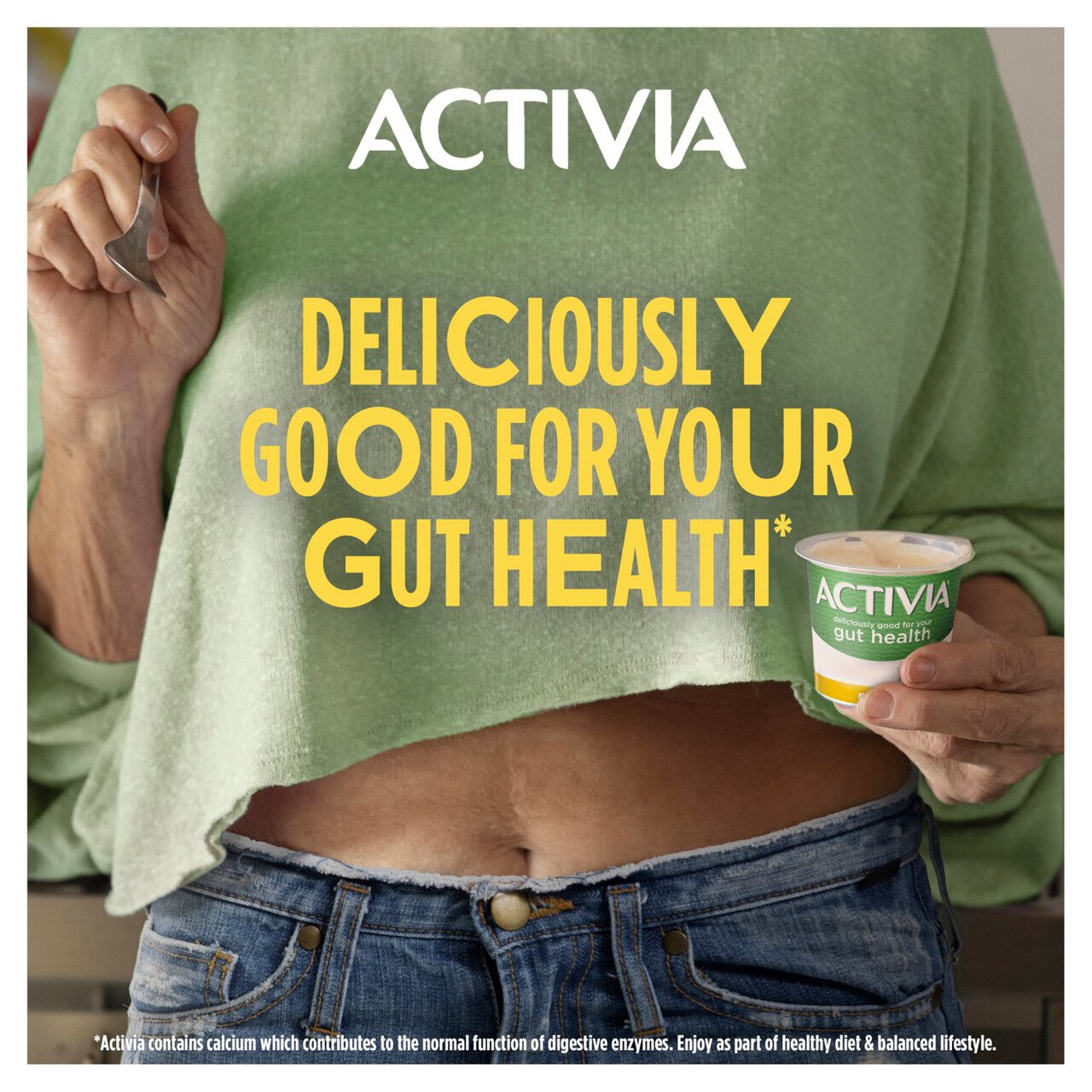 Activia Vanilla No Added Sugar Fat Free Gut Health Yoghurt 4x115g - Tesco  Groceries