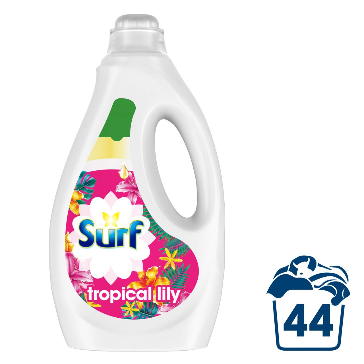 Surf Tropical Lily Concentrated Liquid Laundry Detergent 44 Washes 1.188l