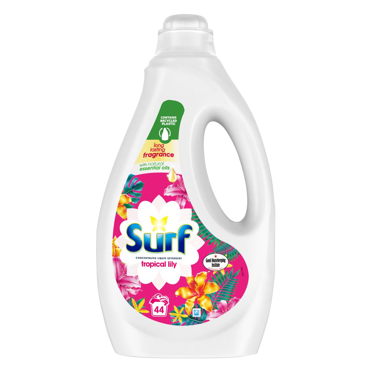 Surf Tropical Lily Concentrated Liquid Laundry Detergent 44 Washes 1.188l