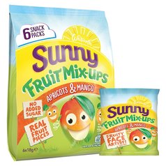 Sunny Apricot & Mango Kids Snack 6 x 18g