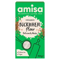 Amisa Organic Gluten Free Buckwheat Flour 400g