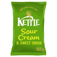 Kettle Chips Sour Cream & Sweet Onion Sharing Crisps 150g