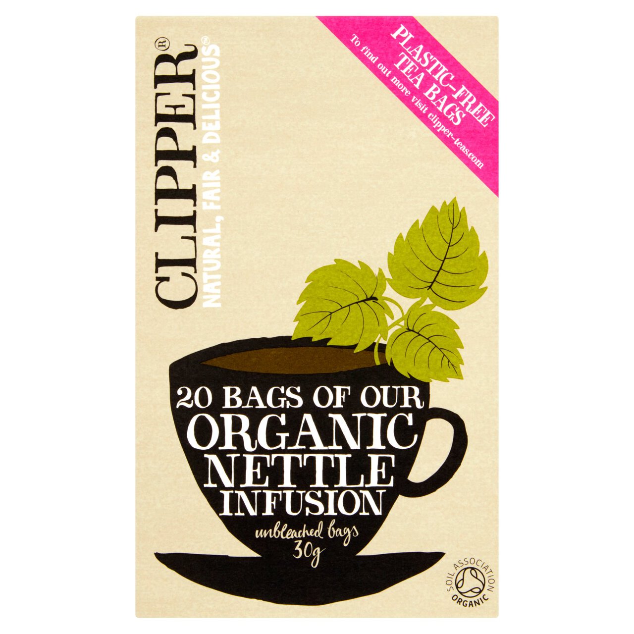 Clipper Organic Nettle Teabags 20 per pack