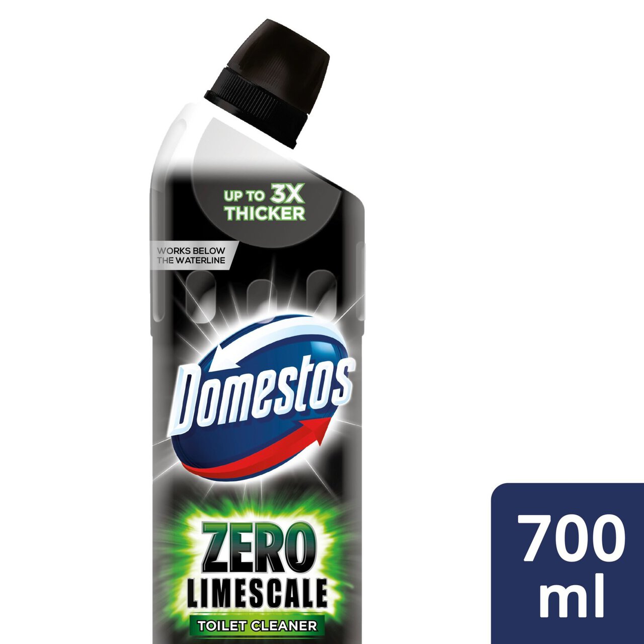 Domestos Zero Limescale Toilet Cleaner Lime 750ml