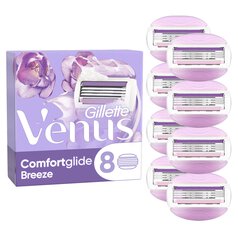 Gillette Venus Comfortglide Razor Blades Breeze 8 per pack