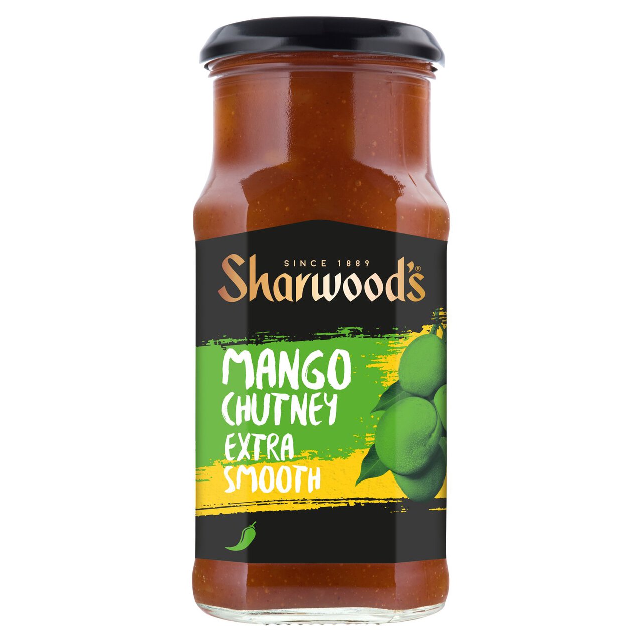 Sharwood's Green Label Smooth Mango Chutney 360g