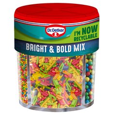Dr. Oetker Bright & Bold Sprinkles Mix 109g