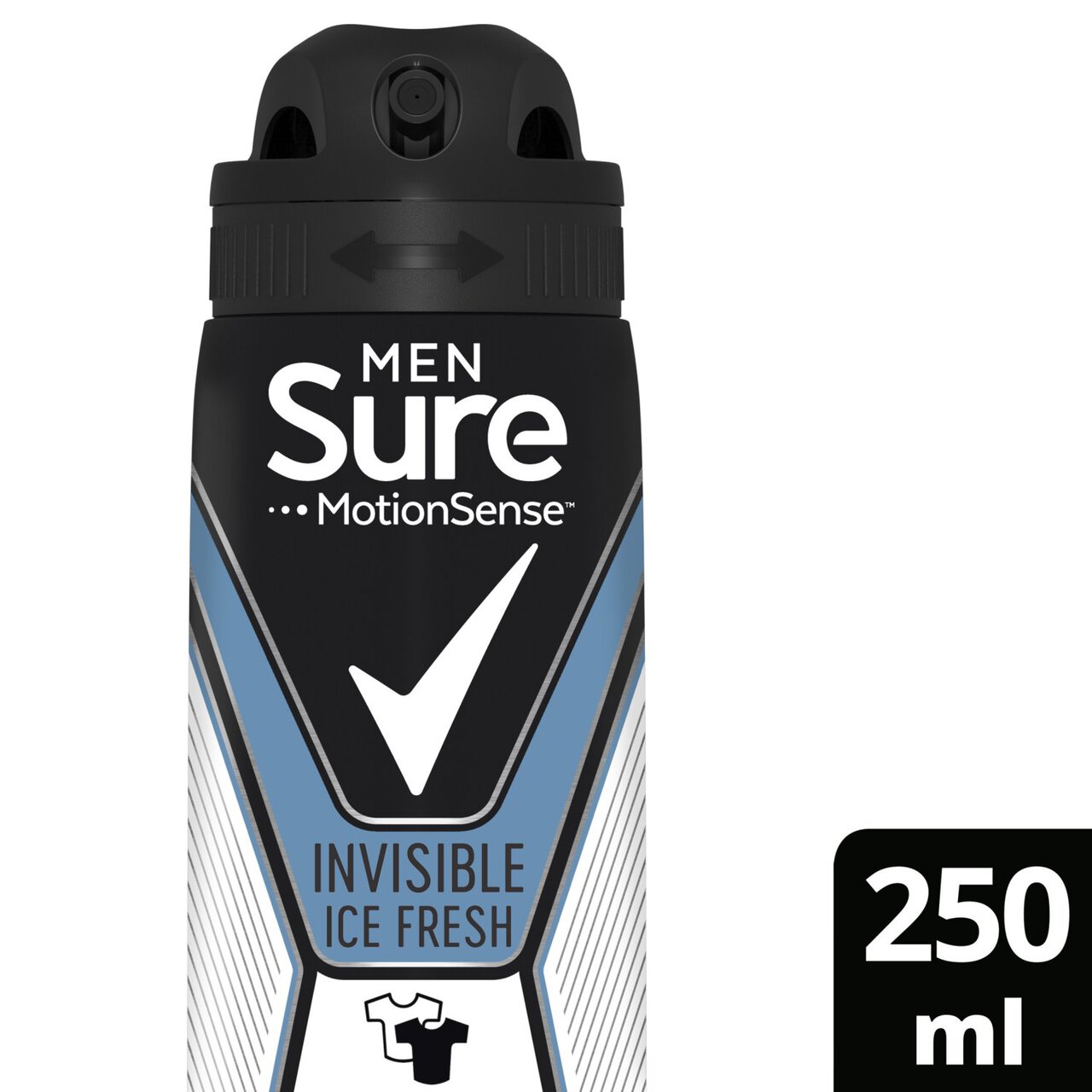 Sure Invisible Ice Antiperspirant Deodorant Aerosol 250ml
