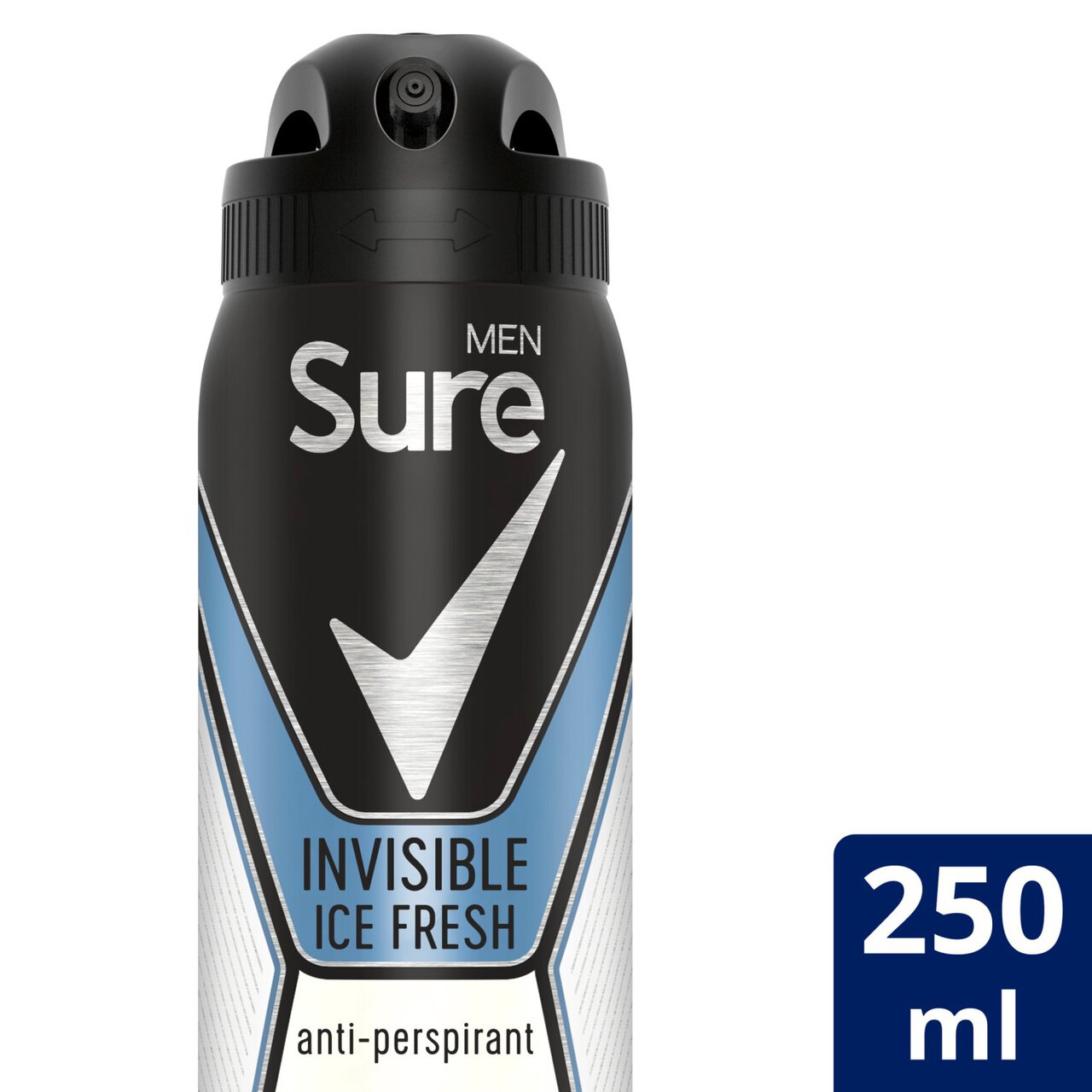 Sure Invisible Ice Antiperspirant Deodorant Aerosol 250ml