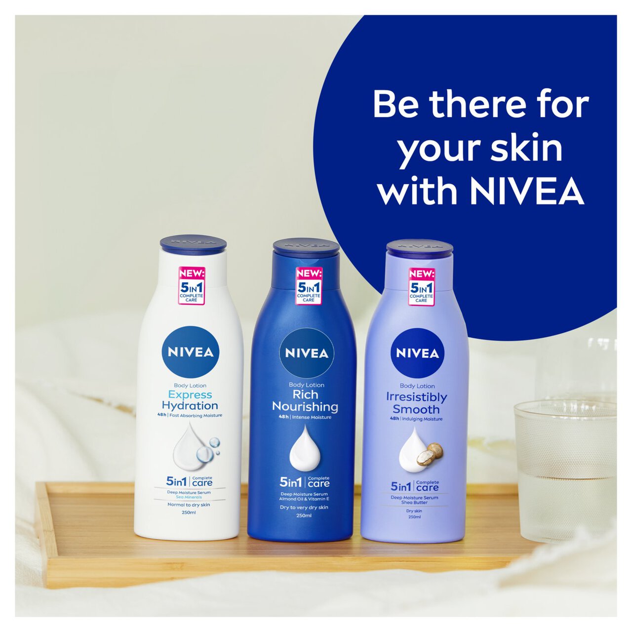 NIVEA Body Lotion for Very Dry Skin, Rich Nourishing 250ml