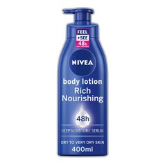 NIVEA Body Lotion for Dry Skin, Rich Nourishing 400ml