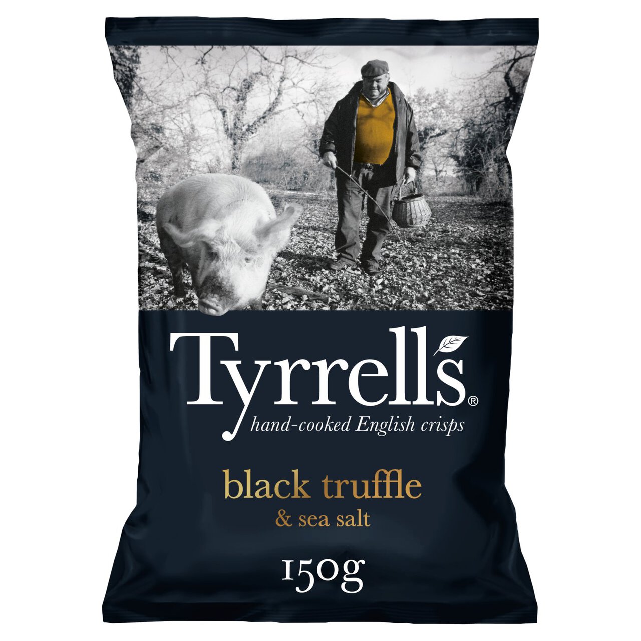 Tyrrells Black Truffle & Sea Salt Sharing Crisps 150g