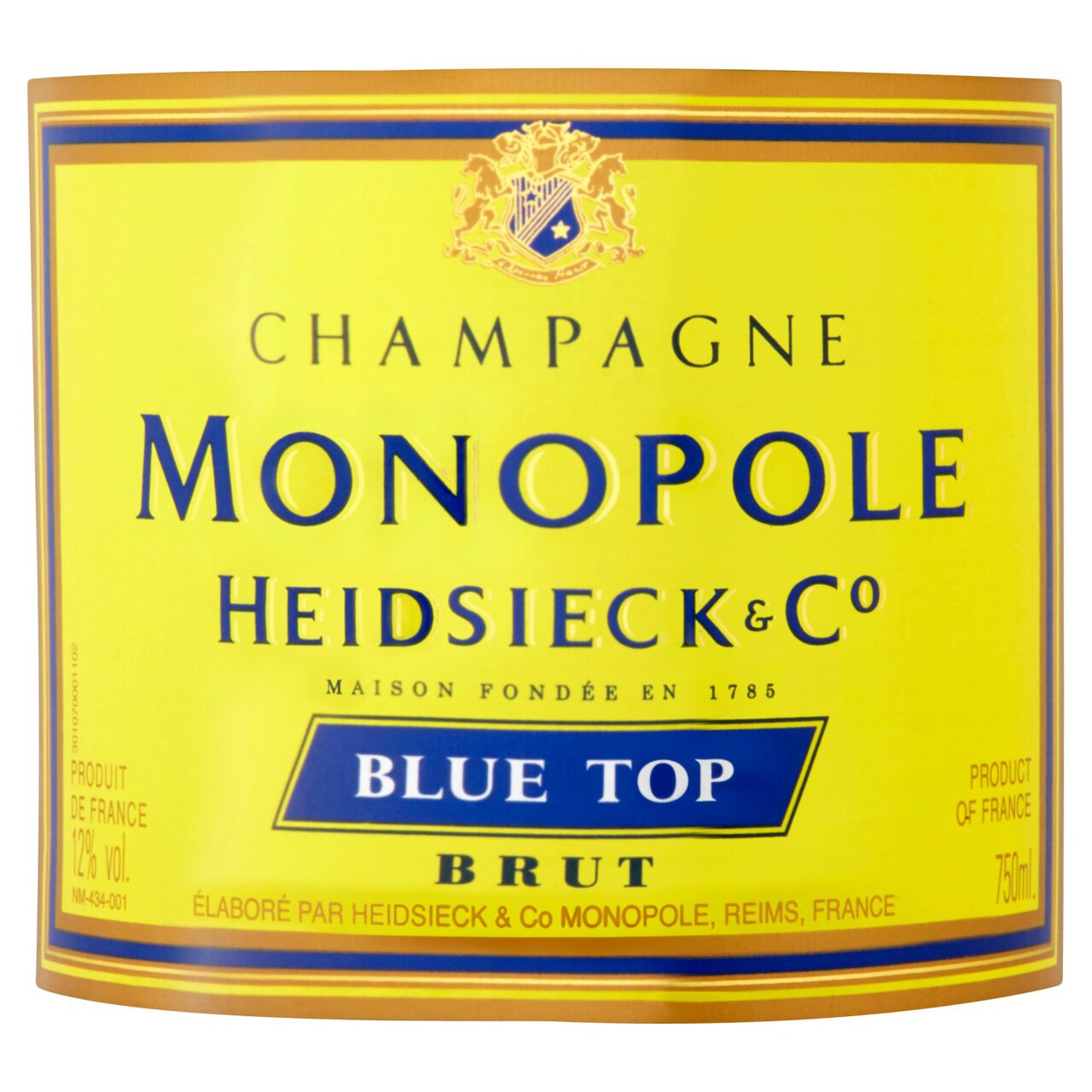 Heidsieck Monopole Blue Top Brut NV Gift Box 75cl