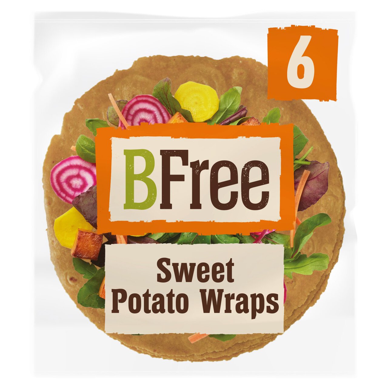 BFree Sweet Potato Wraps 6 x 42g