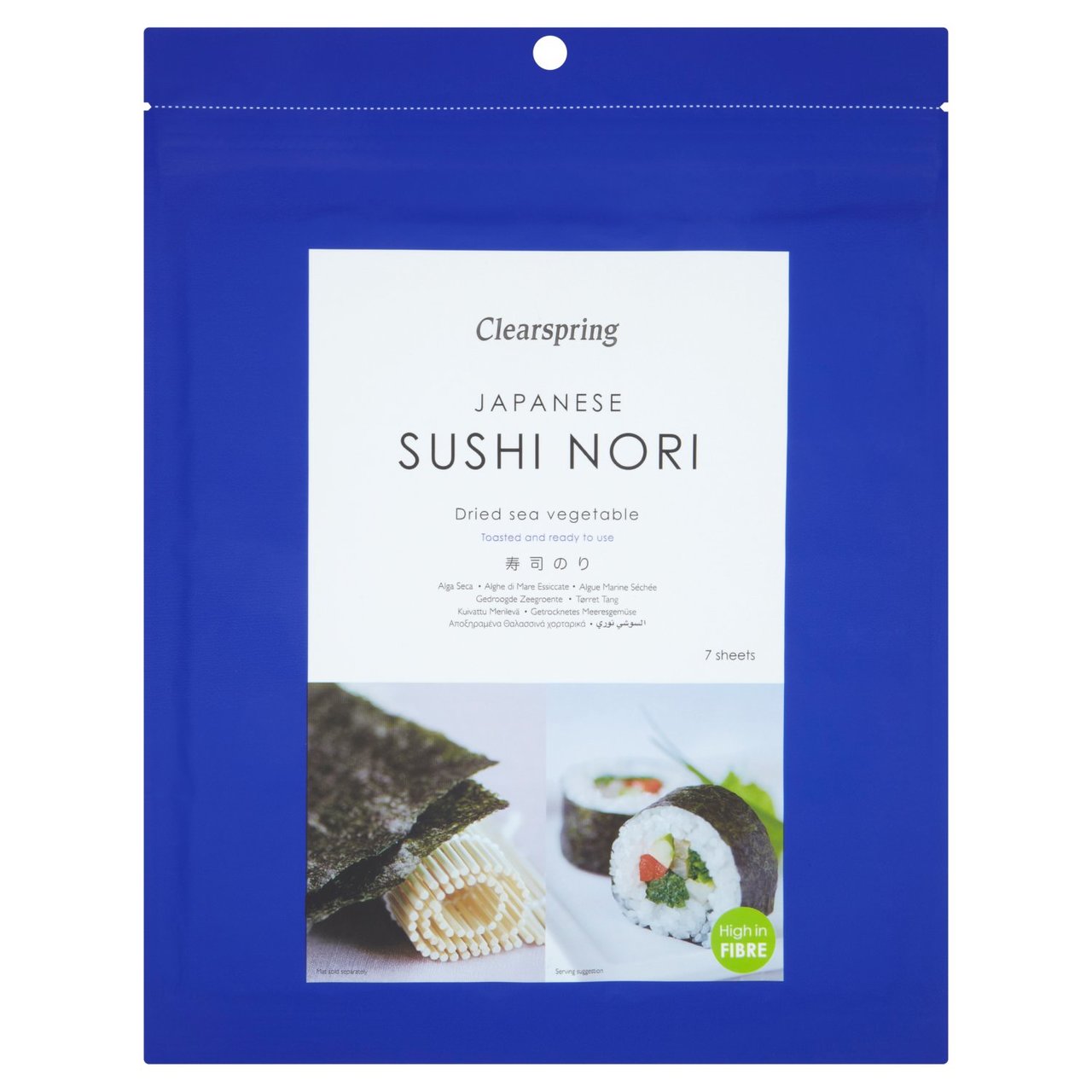 Clearspring Sushi Nori 7 Sheets 17g