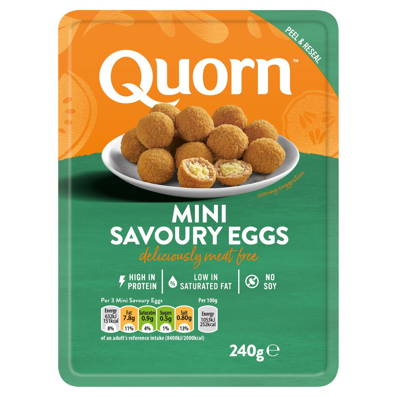 Quorn Vegetarian Mini Savoury Eggs 240g