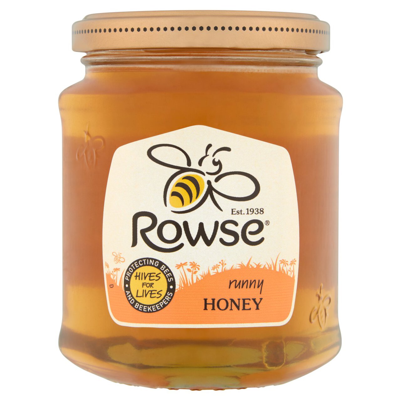 Rowse Pure & Natural Clear Honey 340g