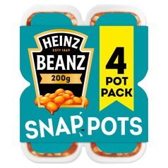 Heinz Beanz Snap Pot 4 x 200g