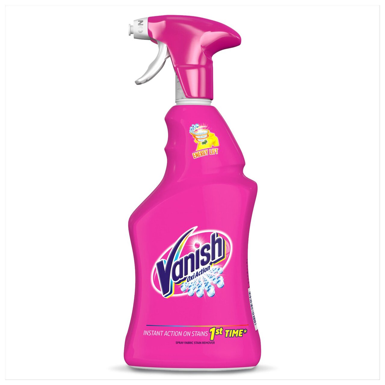 Vanish Oxi Action Fabric Stain Remover Pre-Wash Spray 500ml