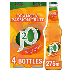 J2O Orange & Passion Fruit 4 x 275ml