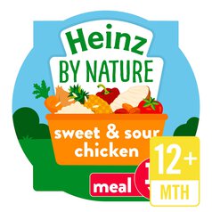 Heinz by Nature Sweet & Sour Chicken Pot, 12 mths+ 230g