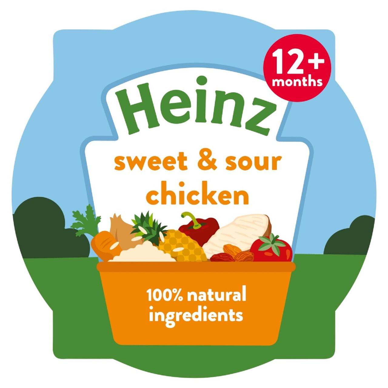 Heinz Sweet & Sour Chicken Baby Food Tray 1+ Year 200g
