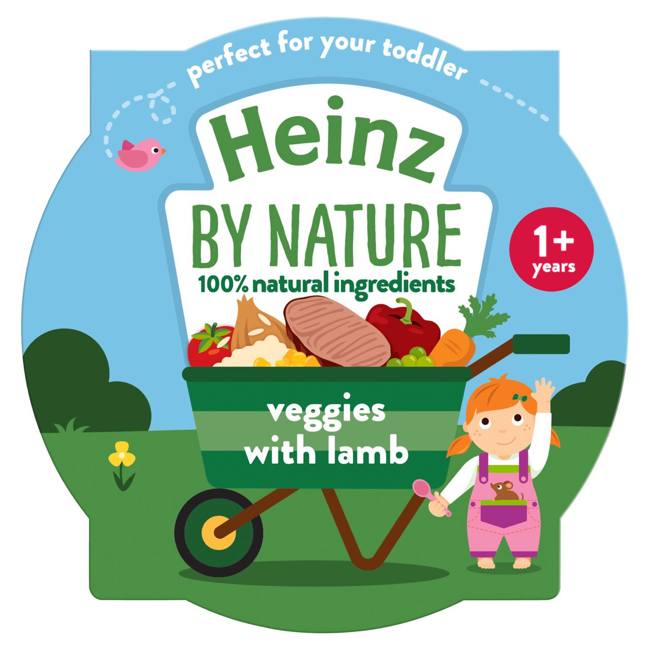 Heinz Veggies with Lamb Baby Food Tray 1+ Year 230g