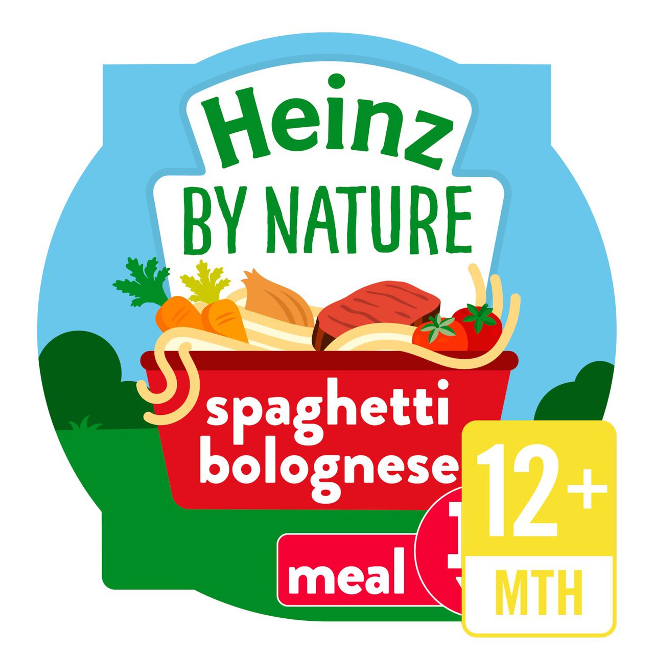 Heinz by Nature Spaghetti Bolognese Pot, 12 mths+ 230g