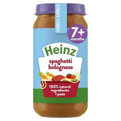 Heinz 7+ Months By Nature Spaghetti Bolognese Baby Food 200g