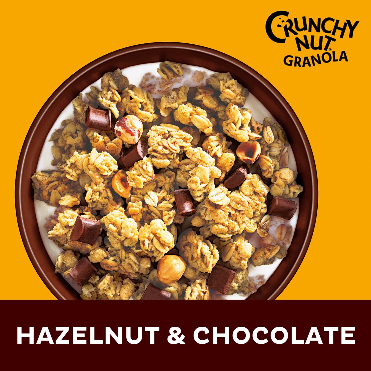 Kellogg's Crunchy Nut Hazelnut & Chocolate Breakfast Granola 600g 600g