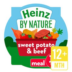 Heinz by Nature Sweet Potato & Beef Pot, 12 mths+ 230g