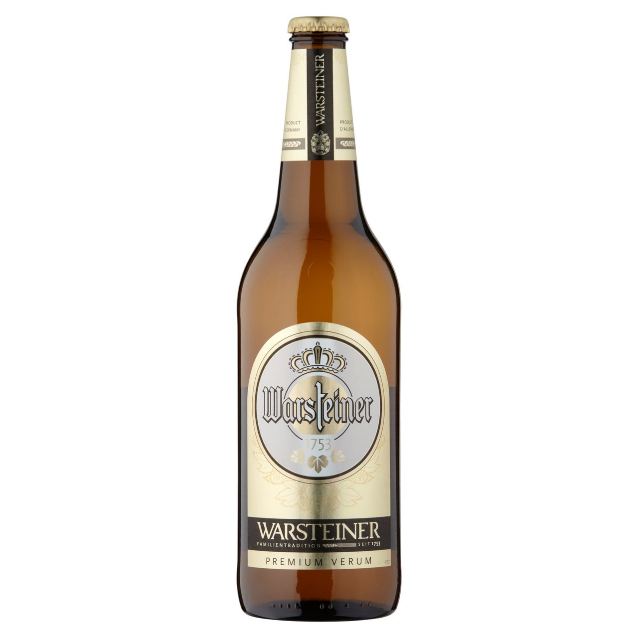 Warsteiner Premium German Lager Beer Bottle 660ml