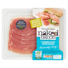 Better Naked Unsmoked Back Bacon Rasher 200g
