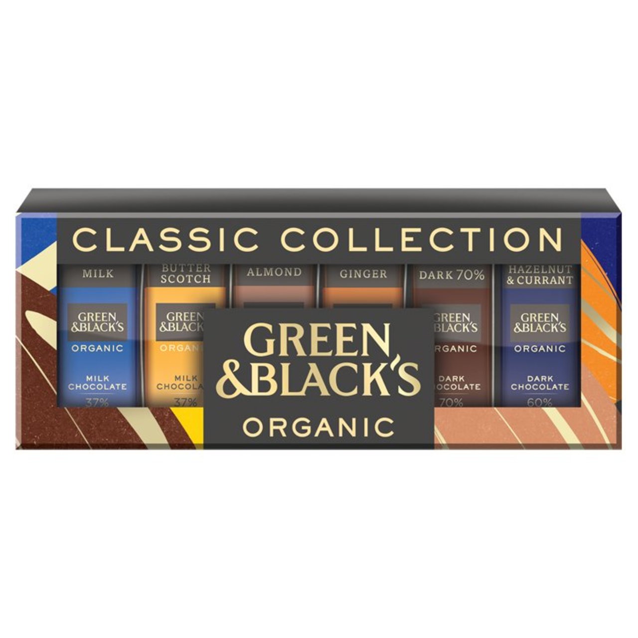 Green & Black's Organic Classic Chocolate Collection 12 x 15g