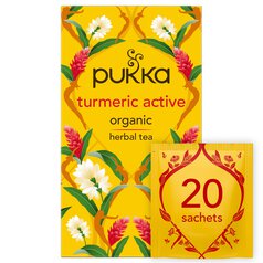 Pukka Tea Turmeric Active Herbal Tea Bags 20 per pack