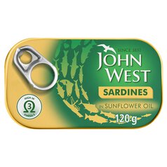 John West Sardines In Sunflower Oil 120g