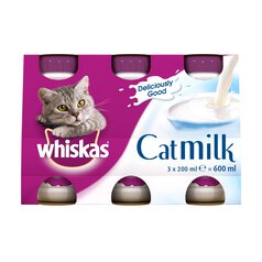 Whiskas Cat  Kitten Milk Bottle 3 x 200ml