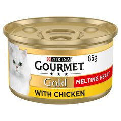 Gourmet Gold Melting Heart Cat Food Chicken 85g