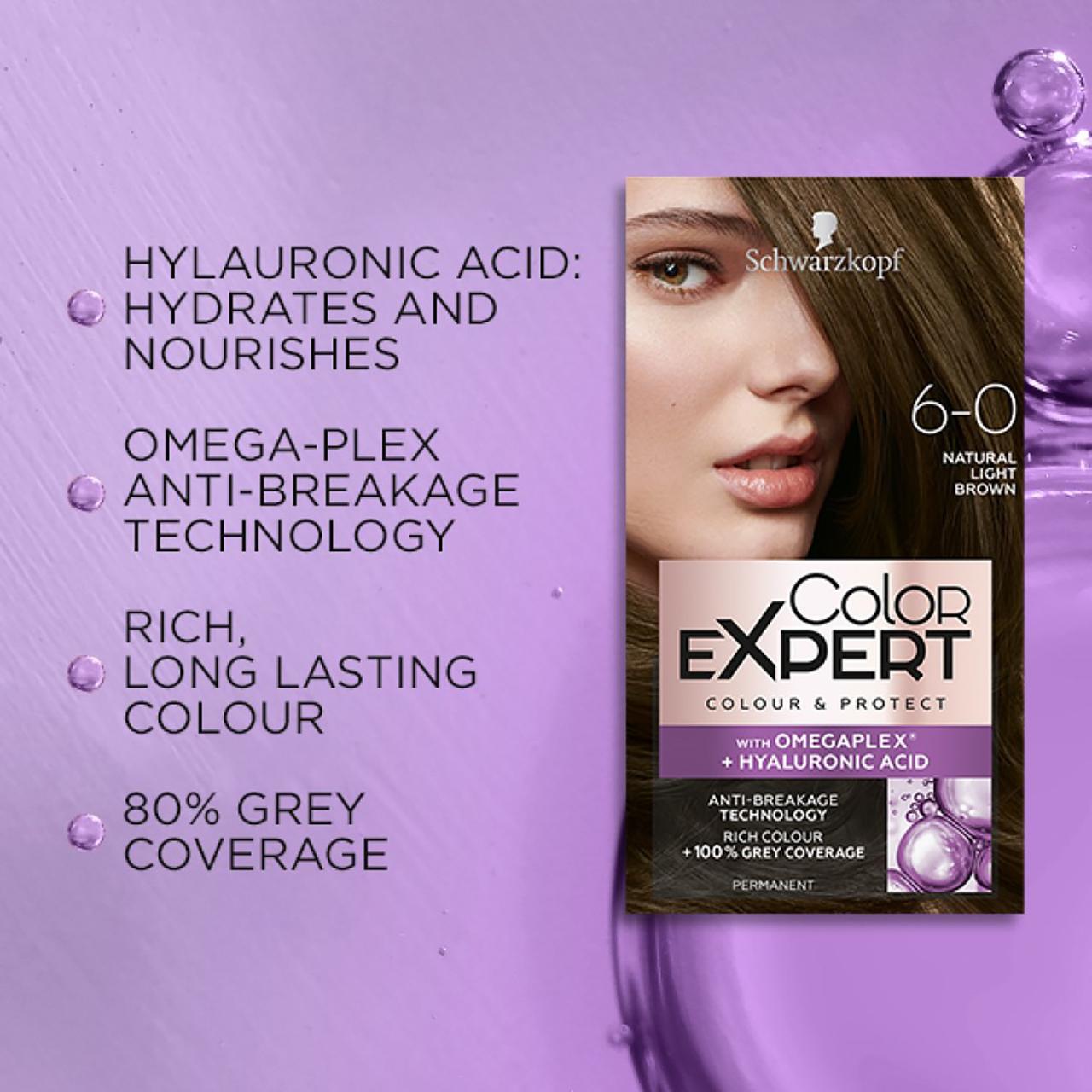 Color Expert 6.0 Natural Light Brown Permanent Hair Dye